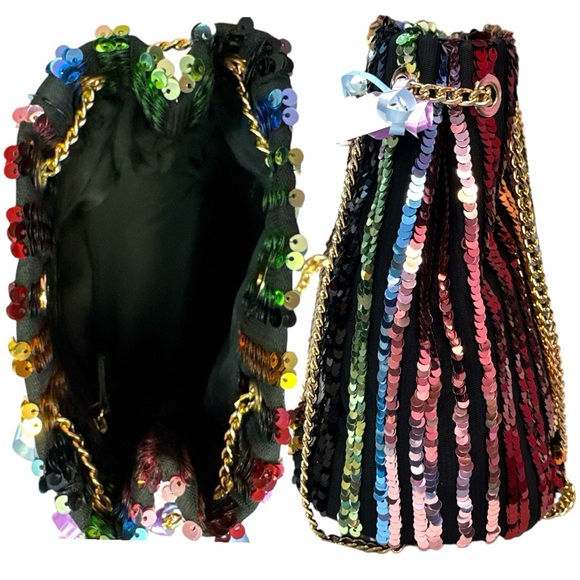 Sequin Shoulder Bags - Picture 4 of 13